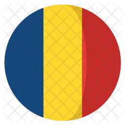 Chad Flag Icono