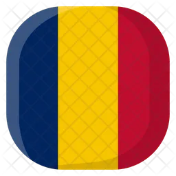 Chad Flag Icon