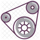 Chain Cogwheel Repair Icon