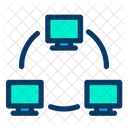 Monitor Screen Network Icon