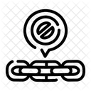 Chain Communication Signaling Icon