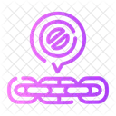 Chain Communication Signaling Icon