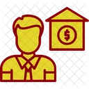 Chain Businessmen Shareholders Icon