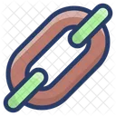 Website Link Chain Link Back Links Icon