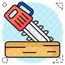 Chain Saw Handsaw Woodcutter Tool Icon