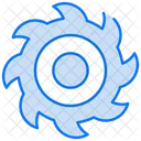 Chain saw wheel  Icon