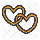 Saint Valentin Romance Relation Icon