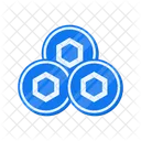 Chainlink Coin Cryptocurrency Icon