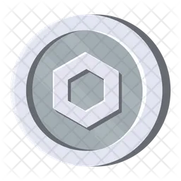 Chainlink Silver Coin  Icon