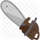 Chainsaw Cut Blade Icon