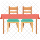 Chair Dining Table Icon