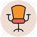 Chair Swivel Mesh Icon