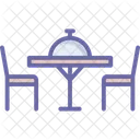 Table Chair Dining Table Icon