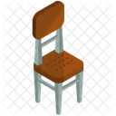 Chair Seat Armless Icon