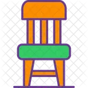 Chair Decor Dining Icon