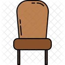 Paded Chair Furniture Icon