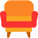 Chair Furniture Home Icon