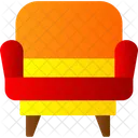 Chair Furniture Home Icon