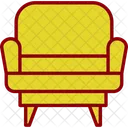 Chair Furniture Home Icon