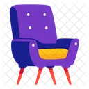 Chair Sofa Furniture Icon
