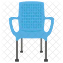 Chair Lawn Chair Plastic Chair Icon
