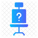 Chair Vacancy Desk Chair Icon