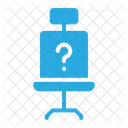 Chair Vacancy Desk Chair Icon