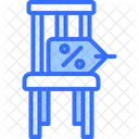 Discount Badge Chair Icon