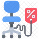 Chair Offer  Icon