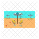 Beach Sea Ocean Icon