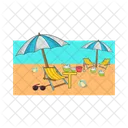 Beach Sea Ocean Icon
