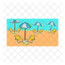 Beach Sea Ocean Icon