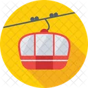 Chairlift Ropeway Aerial Icon
