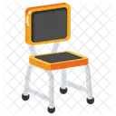 Chaise Siege Assis Icône