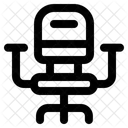 Chaise Siege Assis Icon