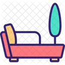 Chaise Lounge  Icon