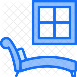 Chaise Lounge  Icon