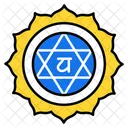 Chakra Meditation Indian Icon
