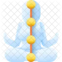 Chakra Meditation Indian Icon