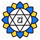 Chakra Meditation Indian Icon