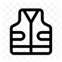 Chaleco De Seguridad Trabajo Empleado Icono
