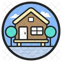 Chalet Camp Cottage Icon