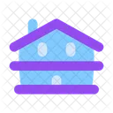 Chalet Cabin Wooden Icon