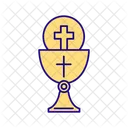 Christian Church Communion Icon