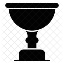 Chalice Trophy Icon - Download in Glyph Style