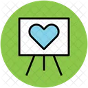 Chalkboard Love Heart Icon