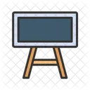 Chalkboard Classroom Board White Board Icon