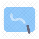 Chalkboard School Material School Materials Icon