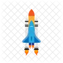 Challenger Rocket Rocket Spaceship Icon