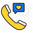 Chamada de amor  Ícone
